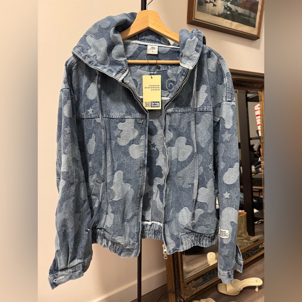 Denim Hoodie